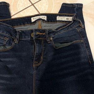Bullhead Pacsun jeans skinniest regular dark denim